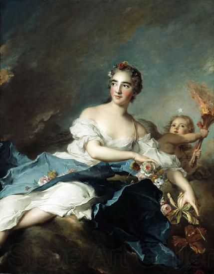 Jjean-Marc nattier The Marquise de Vintimille as Aurora, Pauline Felicite de Mailly-Nesle Germany oil painting art